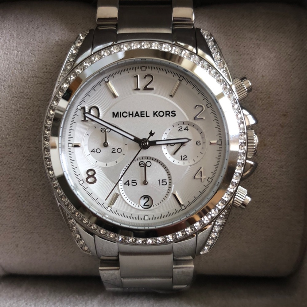Brand New with Tags Michael Kors Watch w/Crystals